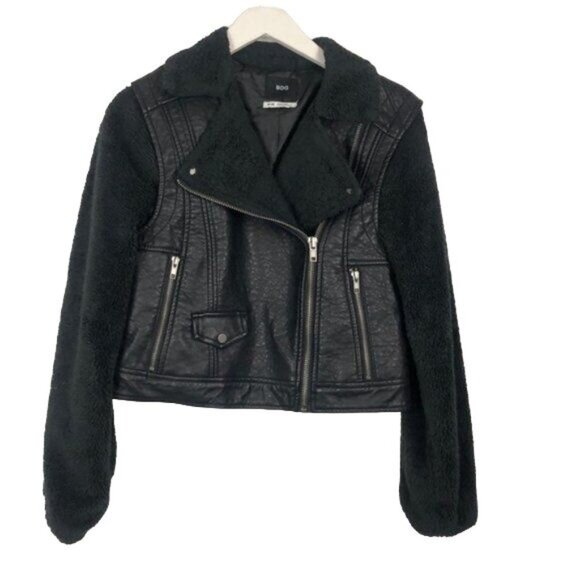 Urban Outfitters BDG Black Moto Jacket - Picture 3 of 7
